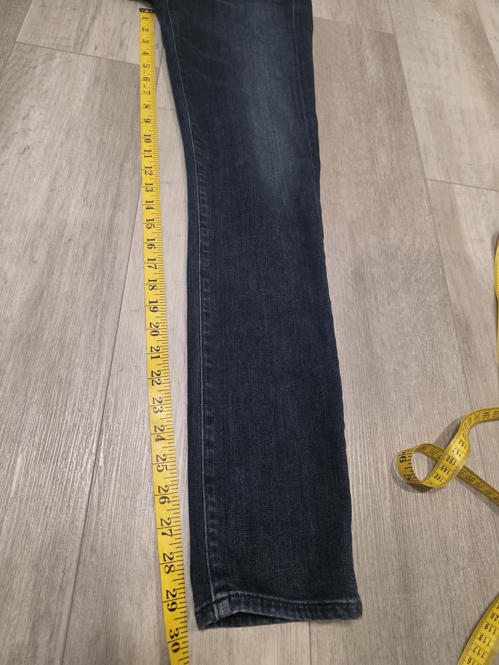 AGOLDE Camille Skinny Jeans Size 28 Dark Wash Stretch Denim Designer USA - Picture 9 of 14